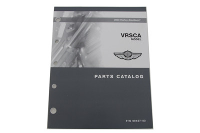 OE #99457-03 - OE Factory Spare Parts Book for 2003 VRSC