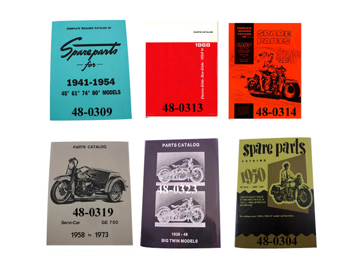 V-Twin - Factory Parts Book Set