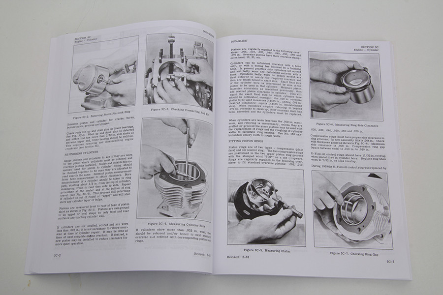 V-Twin - Factory Style Manual Set for Big Twin