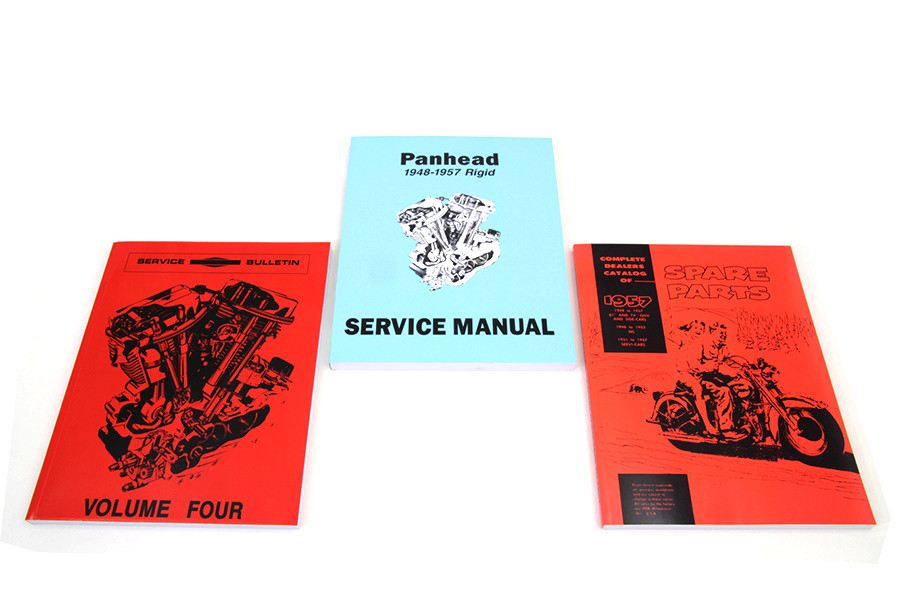 V-Twin - 1948-1957 Panhead Book Set