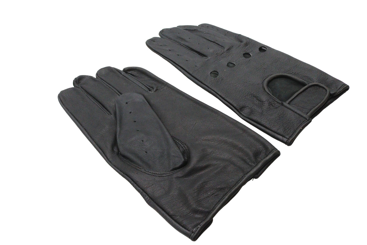  #100-61 - Black Summer Riding Gloves XXL