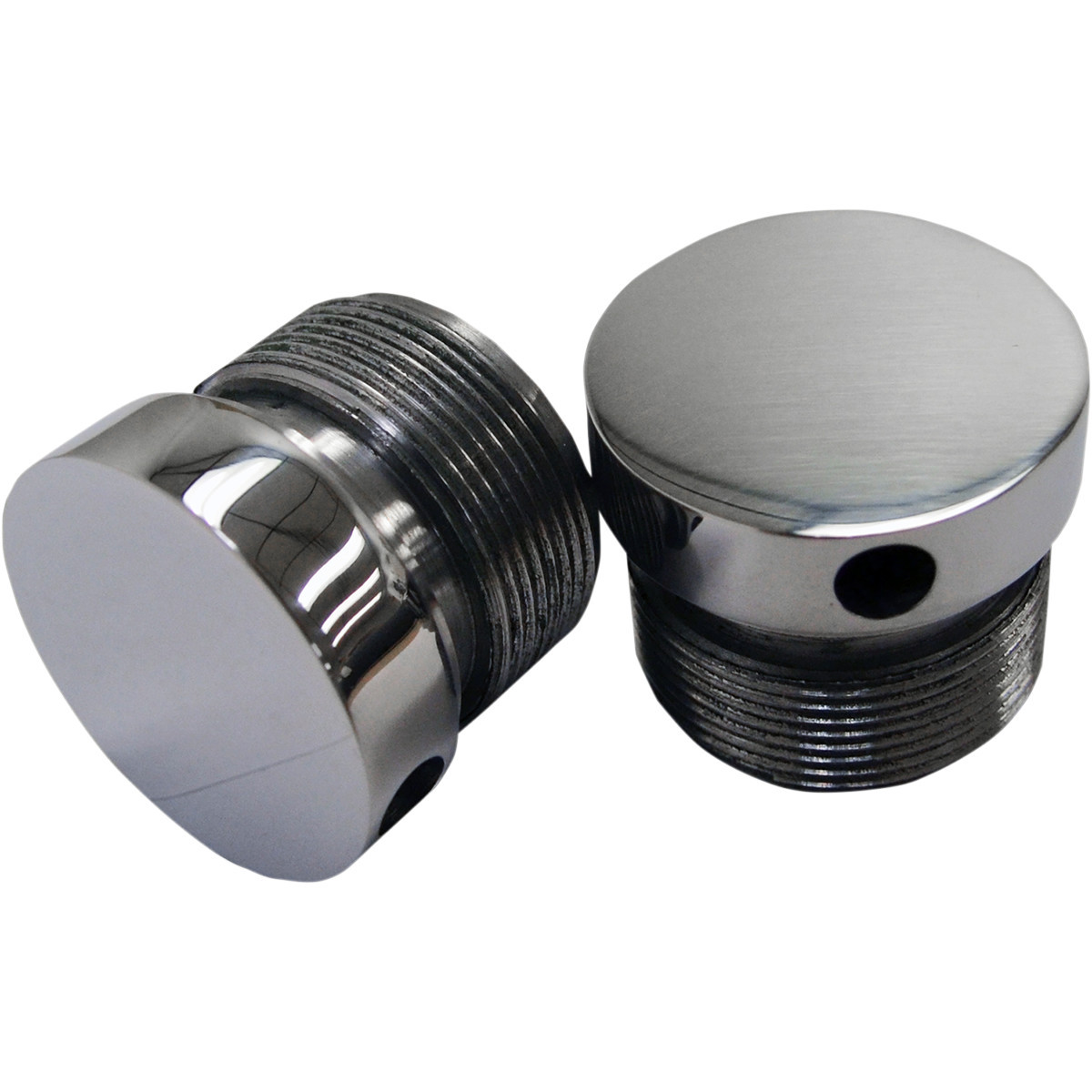 LA Choppers #LA-7504-39 - Flush-Mount Fork Cap - 39 mm - Polished