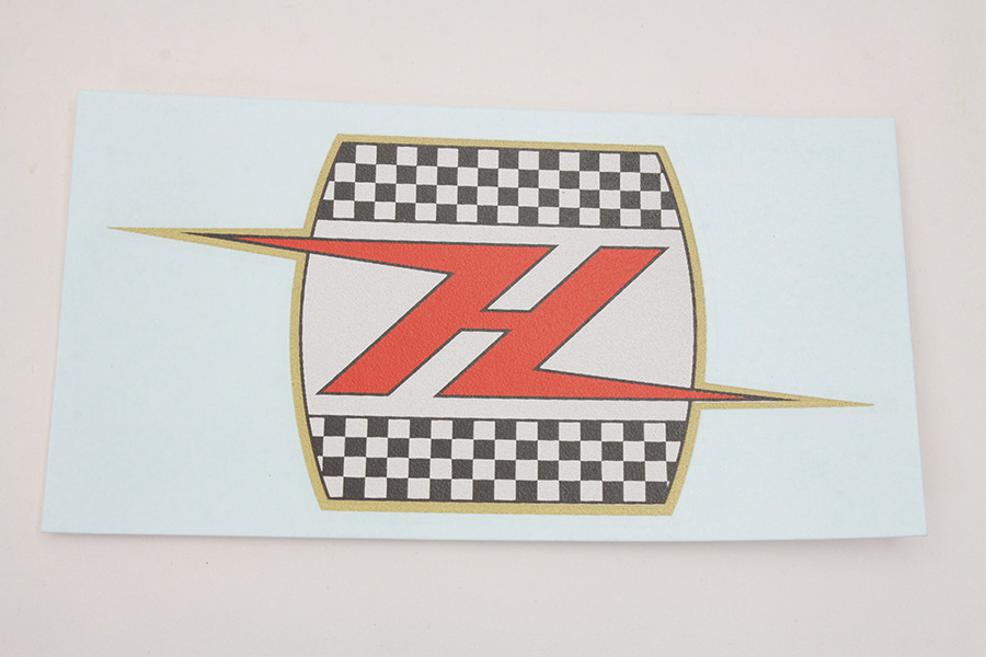 V-Twin - Oil Tank  inchH inch Style Decal