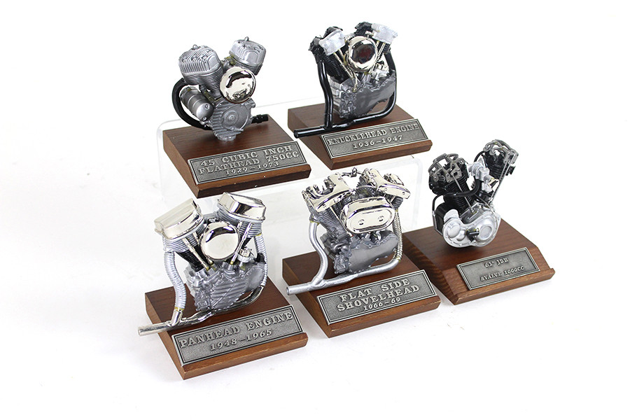 V-Twin - Pewter Motor Model Set