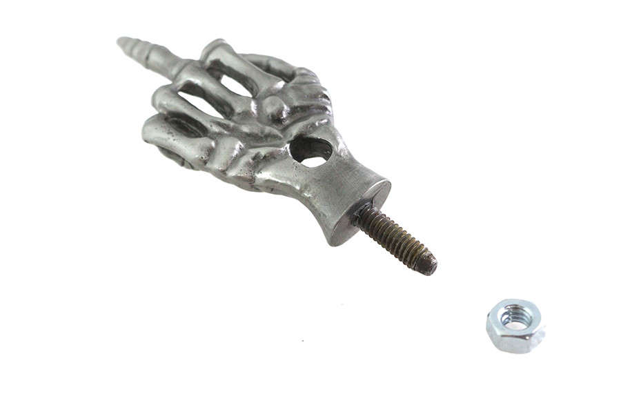 V-Twin - Middle Finger License Plate Topper with Stud Mount