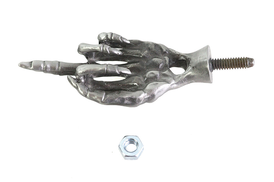 V-Twin - Middle Finger License Plate Topper with Stud Mount