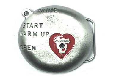 V-Twin - Shebler Round Belt Buckle