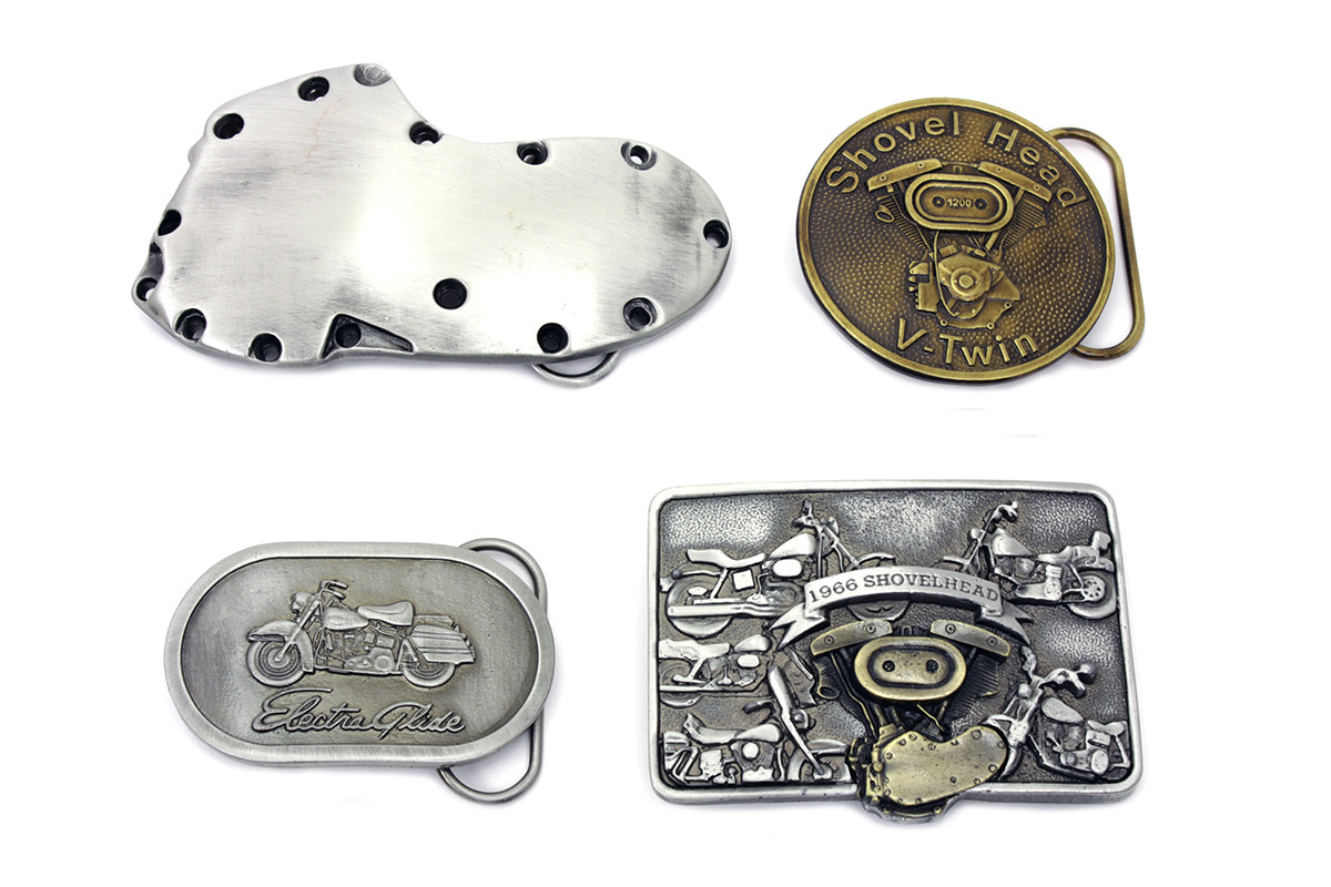 V-Twin - V-Twin Shovelhead Series Belt Buckle Set