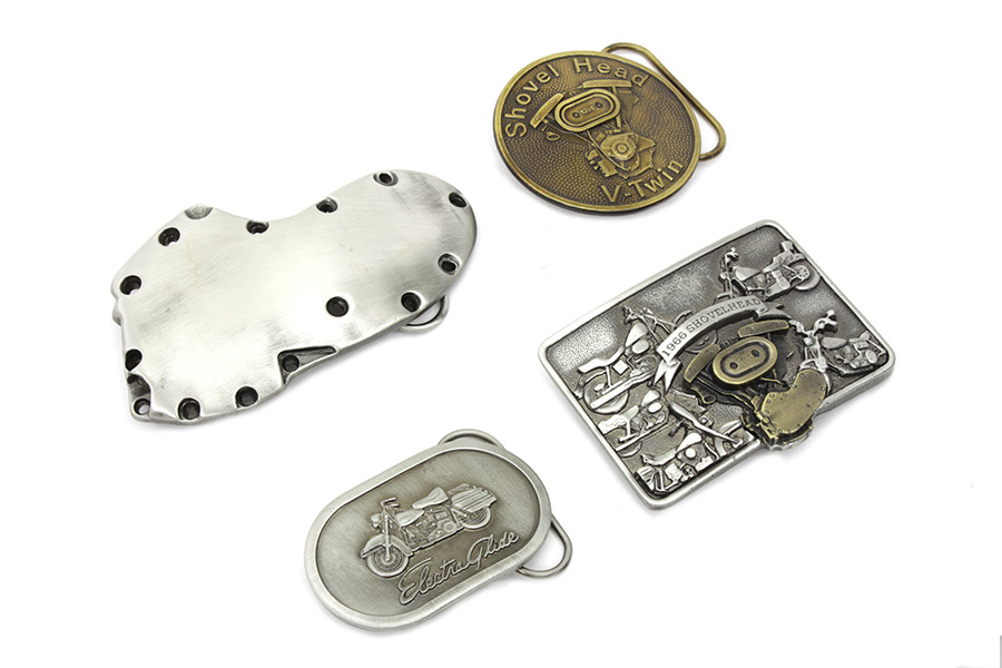 V-Twin - V-Twin Shovelhead Series Belt Buckle Set