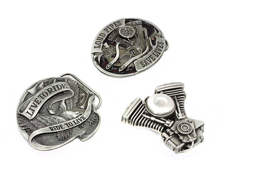 V-Twin - V-Twin Evolution Series Belt Buckle Set