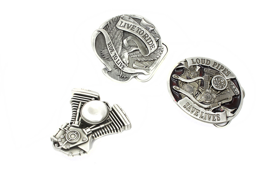 V-Twin - V-Twin Evolution Series Belt Buckle Set