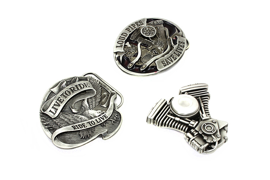 V-Twin - V-Twin Evolution Series Belt Buckle Set