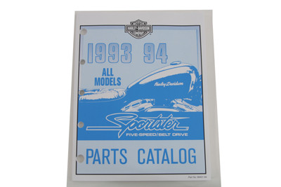OE #99451-94 - OE Factory Spare Parts Manual for 1993-1994 XL