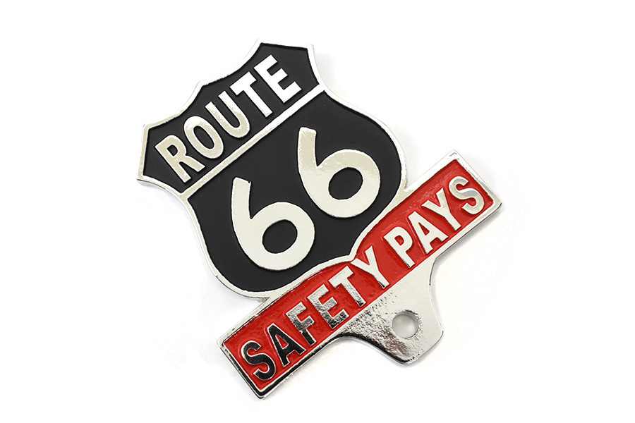 V-Twin - Route 66 License Plate Topper