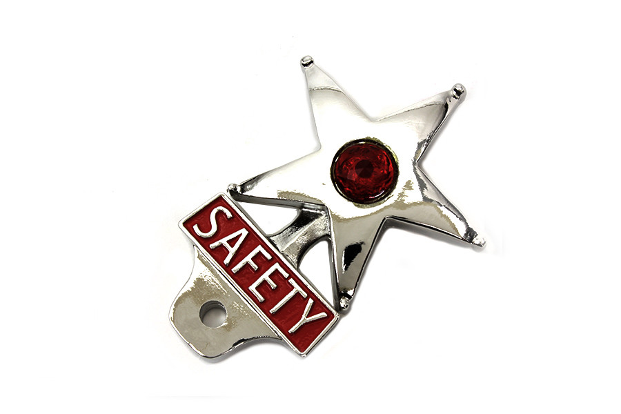 V-Twin - Safety License Plate Topper with Reflector