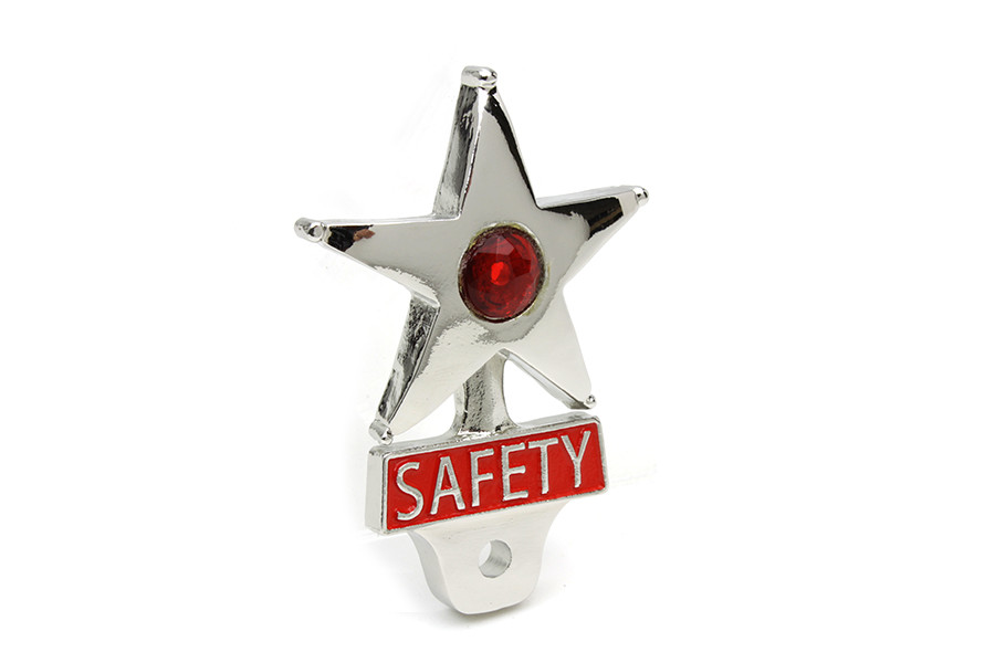 V-Twin - Safety License Plate Topper with Reflector