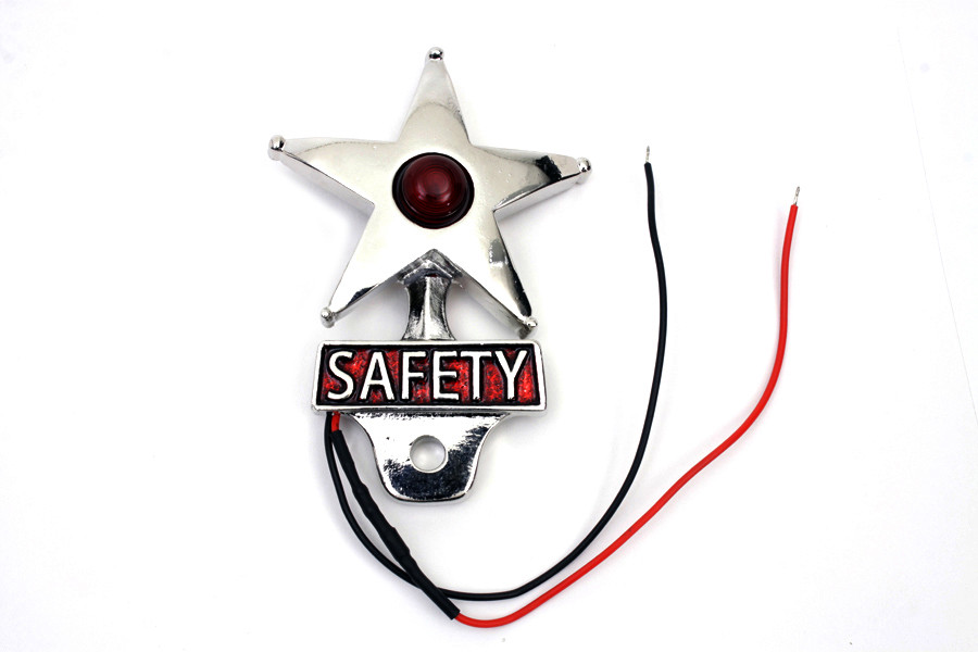 V-Twin - Safety License Plate Topper with LED Lamp