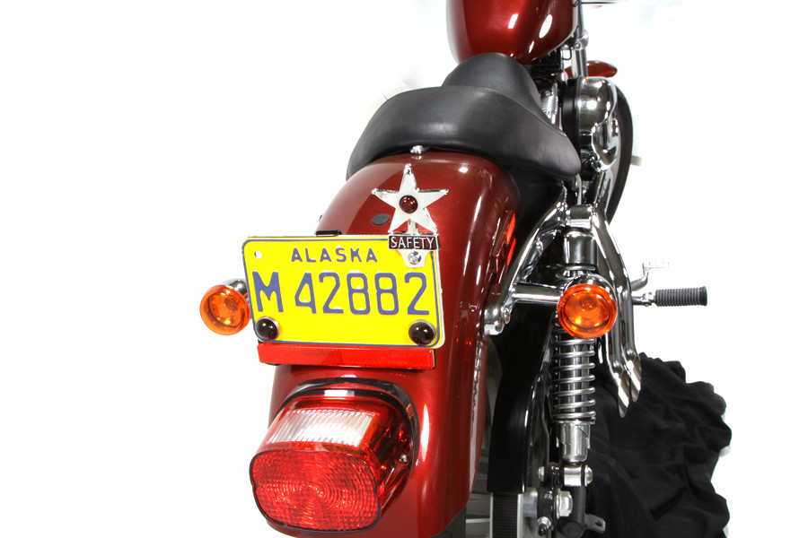 V-Twin - Safety License Plate Topper with LED Lamp