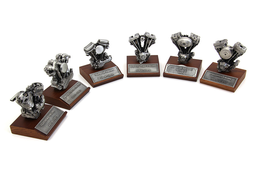 V-Twin - Pewter Motor Model Set