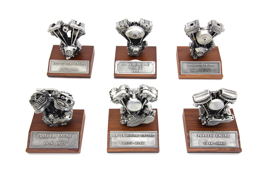 V-Twin - Pewter Motor Model Set