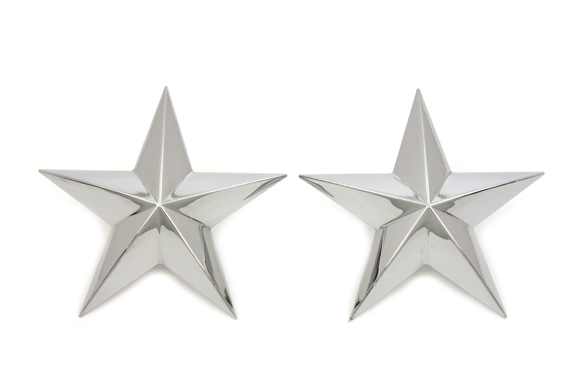 V-Twin - Chrome Decorative Star Stud Set