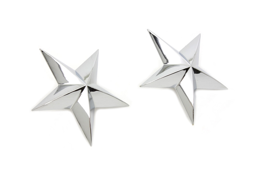 V-Twin - Chrome Decorative Star Stud Set