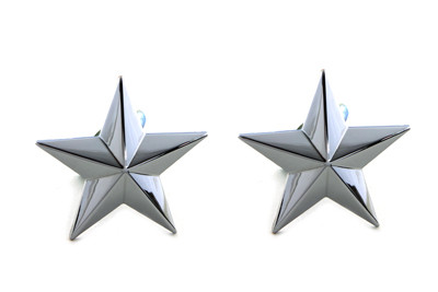 V-Twin - Chrome Decorative Star Stud Set