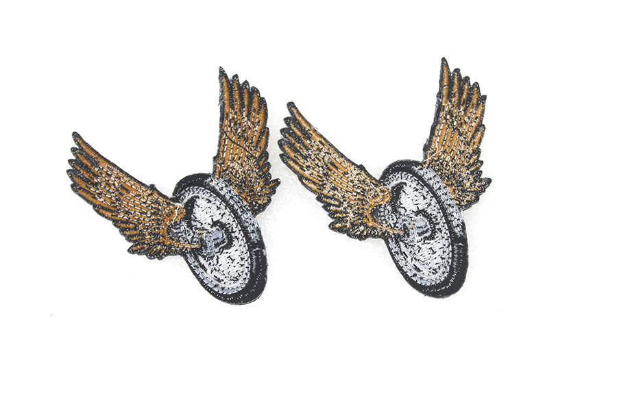 V-Twin #68141 - Winged Wheel Patch Set