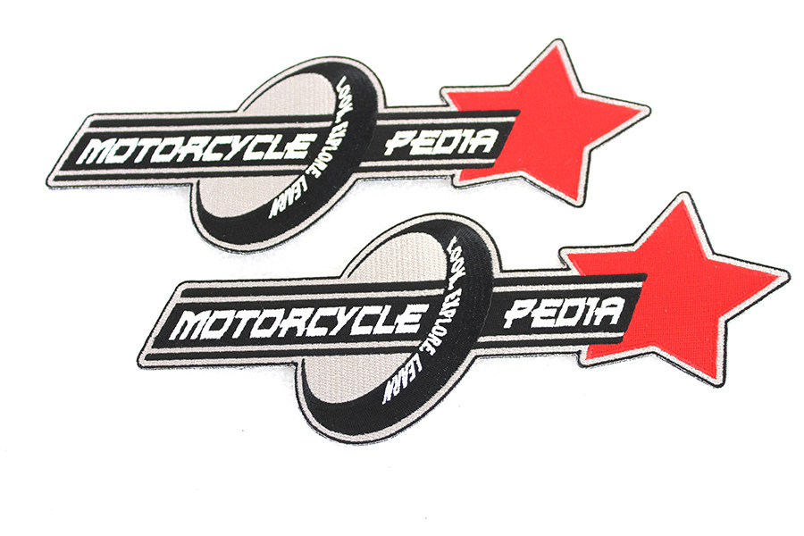 V-Twin #68125 - Motorcyclepedia Back Patch Set