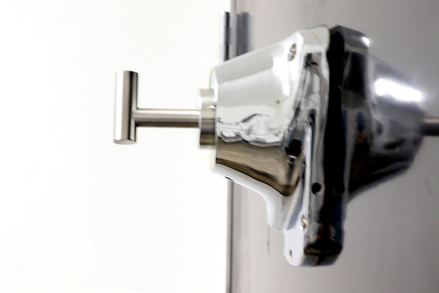 V-Twin - Chrome Nose Cover Towel Bar