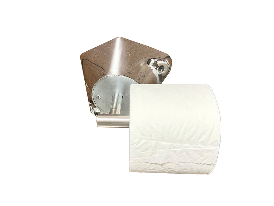 V-Twin - Chrome Toilet Paper Holder Kit