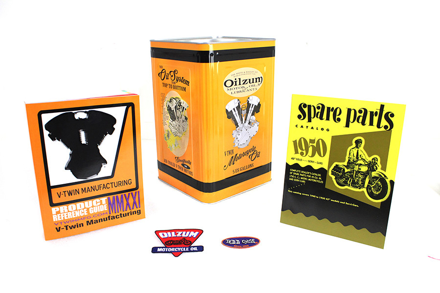 V-Twin - 45 inch WL and Servi-Car Parts Book/Patch Kit
