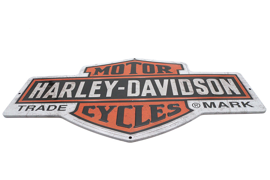 OE #HDL-15526 - Harley Davidson Nostalgic Bar & Shield Tin Sign