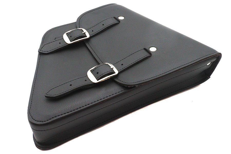 Ultima #74-53 - Black Cowhide Saddlebag Right Side