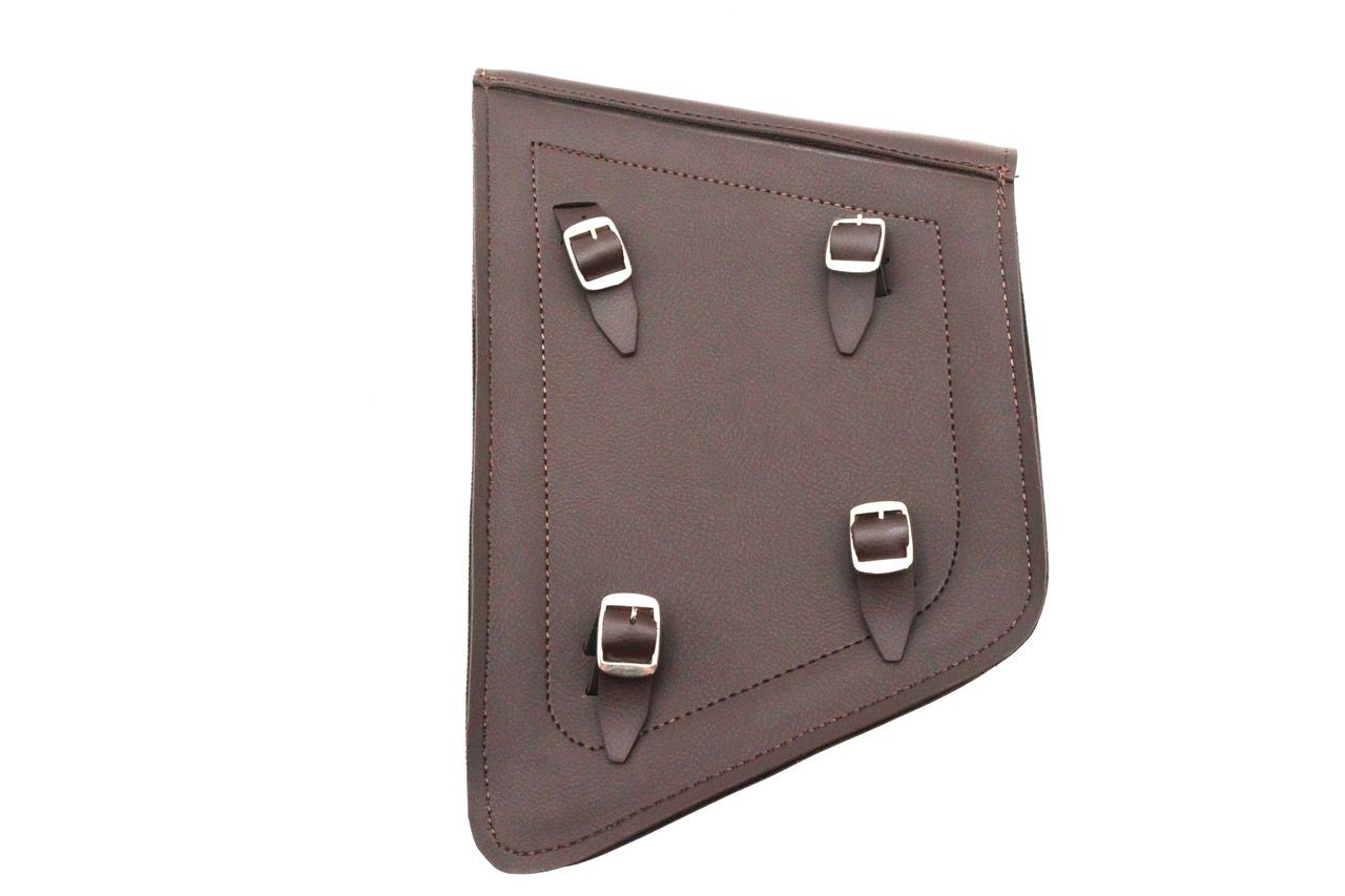 Ultima #74-59 - Brown Cowhide Saddlebag Right Side