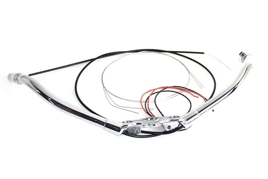V-Twin - Spring Fork Handlebar Assembly Chrome
