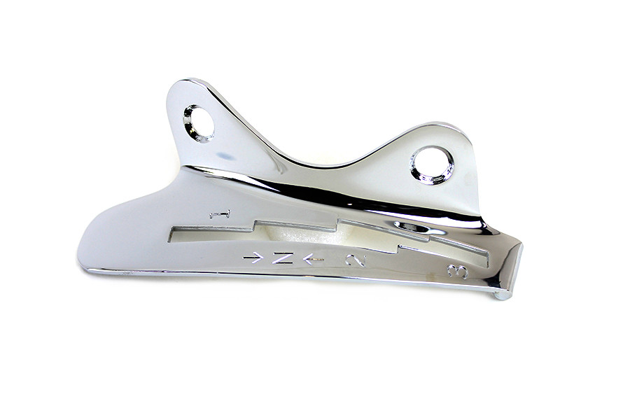V-Twin #72180A - Chrome Left Side Tank Hand Shifter Gate