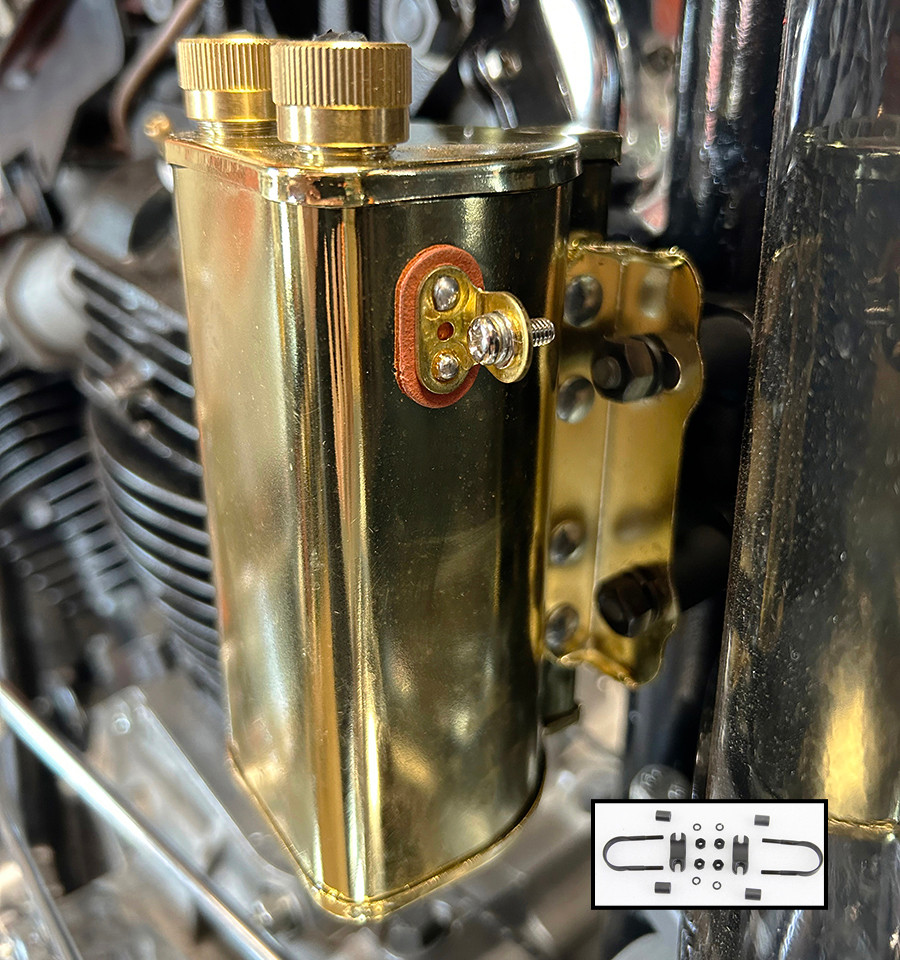 V-Twin - Coil Mount Kit Parkerized