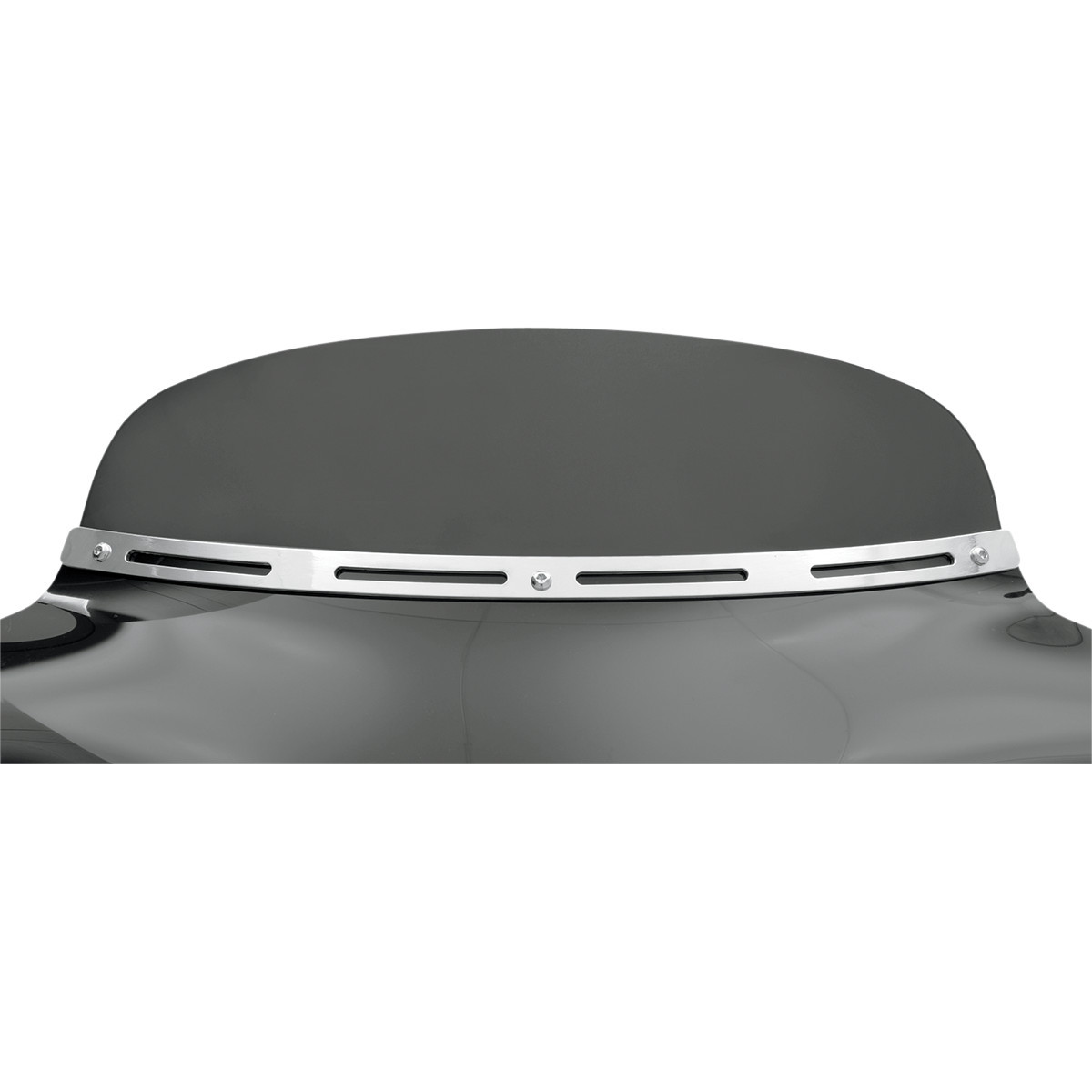 Memphis Shades #MEM0911 - Fairing Windshield Trim - Stainless Steel - Polished