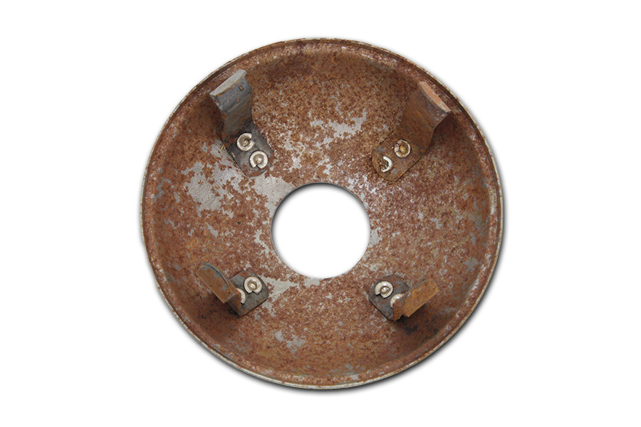 V-Twin - Rear Hub Cap Raw Steel