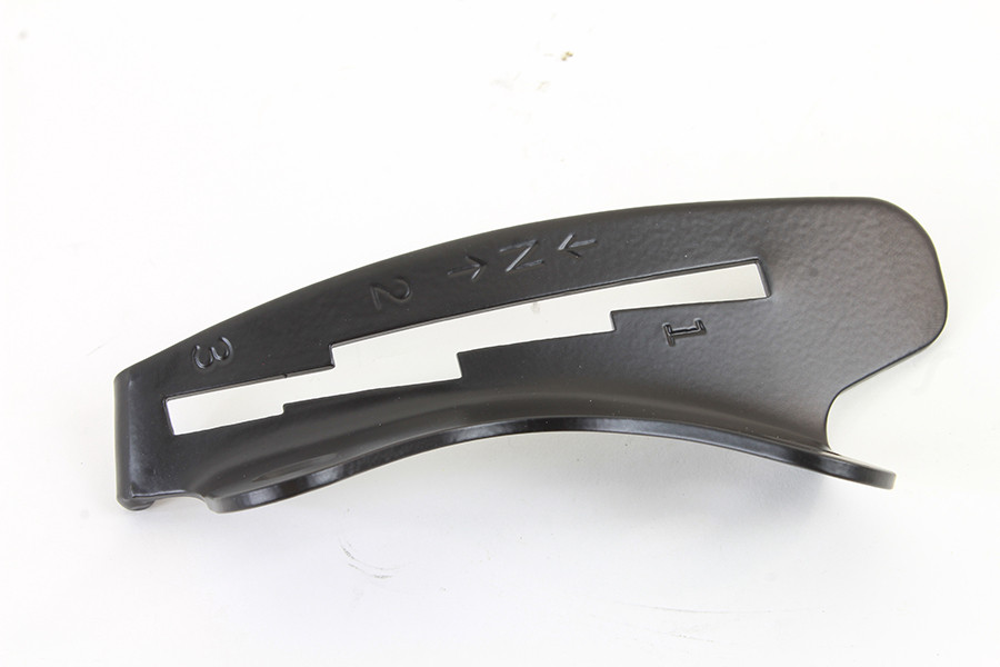 V-Twin #72180AB - Black Left Side Tank Hand Shifter Gate