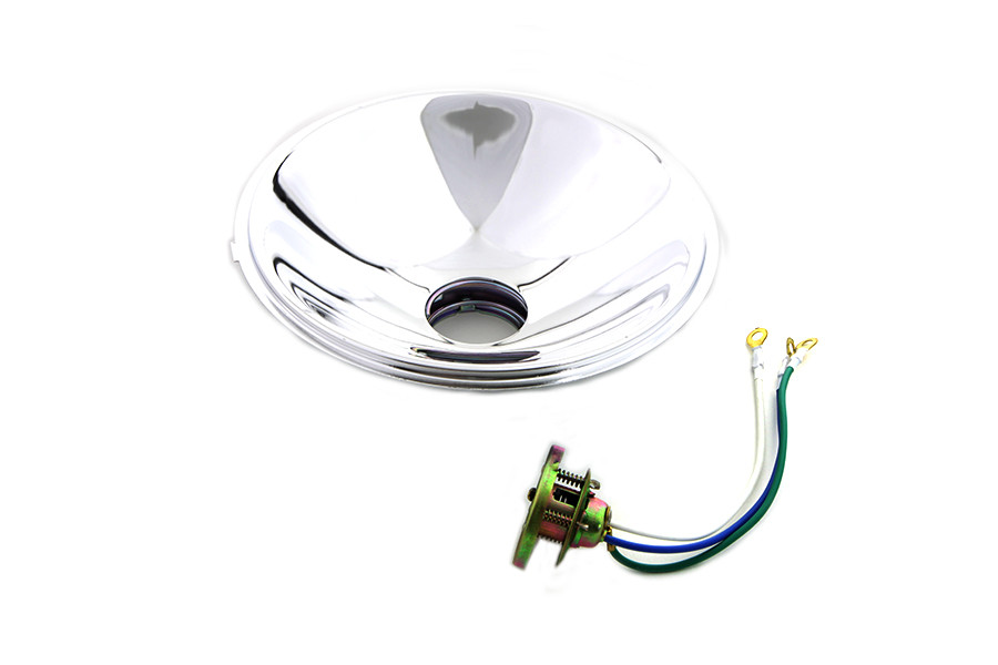 V-Twin #20-0330K - Headlamp Socket Kit