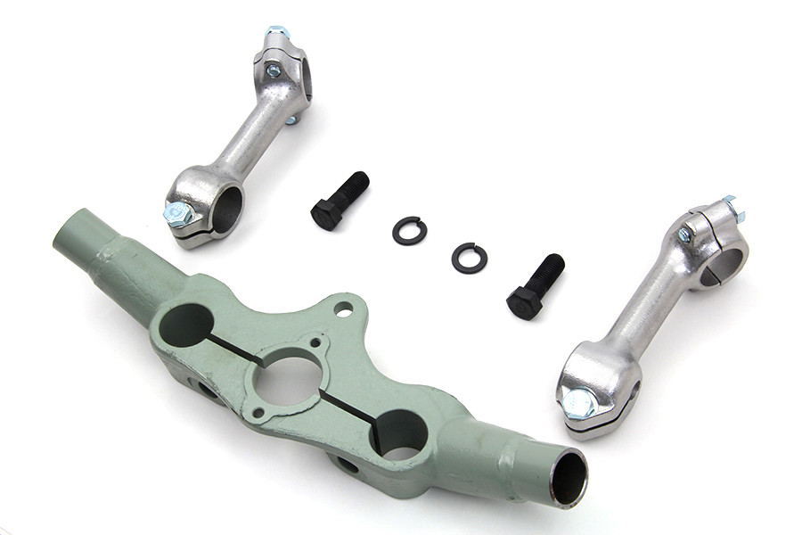 V-Twin - Stelling Spring Fork Inline Handlebar Riser Kit