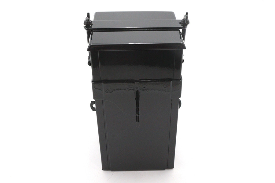V-Twin #78614 - Solo Battery Box Black