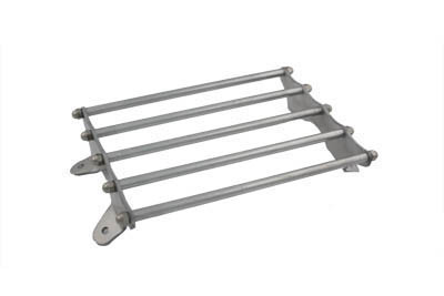 V-Twin #73045A - Wyatt Gatling Old Style Polished Luggage Rack
