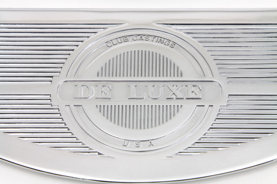 V-Twin - Deluxe Footboard Insert Chrome