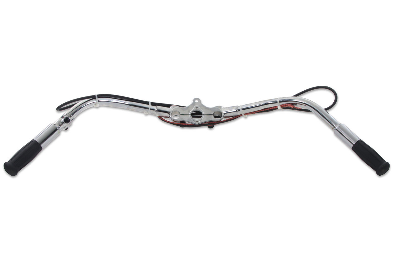 V-Twin - Inline Spring Fork Handlebar Assembly Chrome