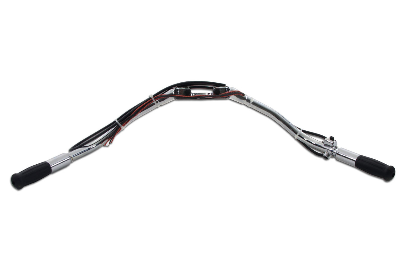 V-Twin - Inline Spring Fork Handlebar Assembly Chrome