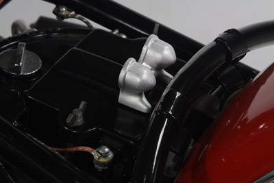 V-Twin - Polished Aluminum Spark Plug Holder