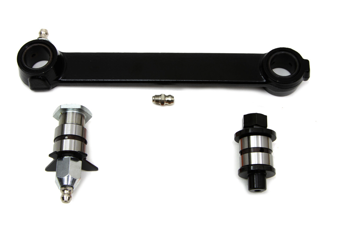 V-Twin - Black Front Brake Shackle Bar Kit